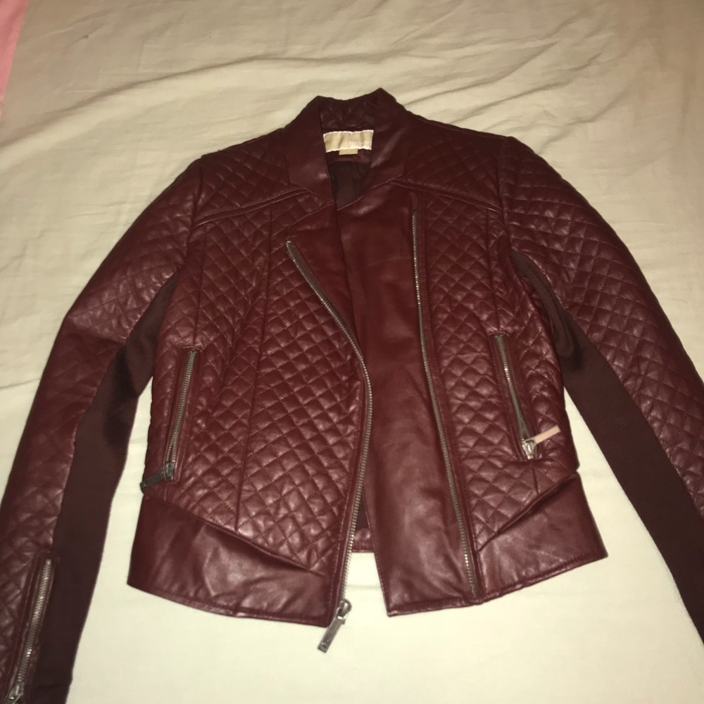 Michael KORS genuine leather jacket